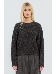 Terry knit sweater