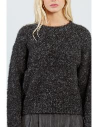 Terry knit sweater