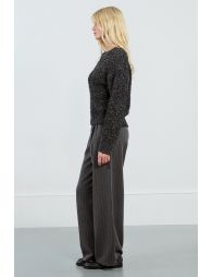 Terry knit sweater
