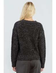 Terry knit sweater