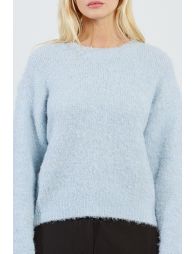 Terry knit sweater