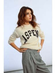 Printed sweater