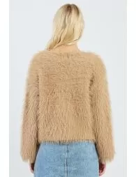 Pull large en maille texturée