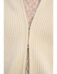 Gilet zippé, col camionneur