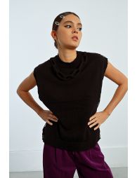 Fancy sleeveless sweater