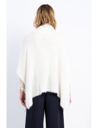 Turtleneck poncho