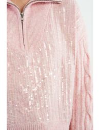 Pull camionneur à sequins