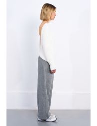 Fluffy knit sweater