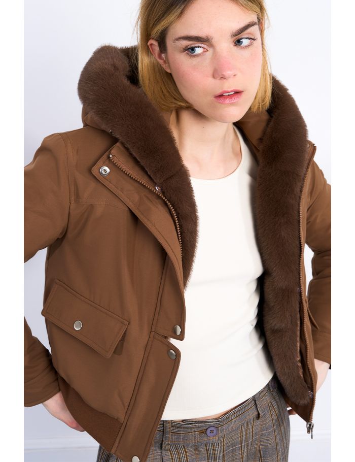 Short parka