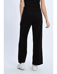 Wide velvet trousers