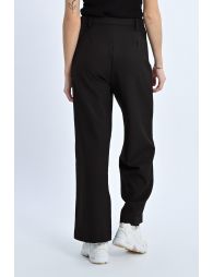 Pantalon large ceinturée