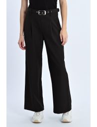 Pantalónlargo amplio con cinturón