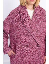 Long tweed coat