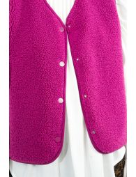 Veste sans manches, imitation mouton