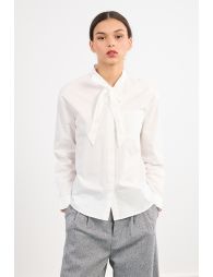 Chemise col à nouer