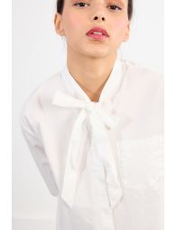 Chemise col à nouer