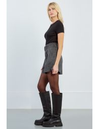 Mini-short, taille haute