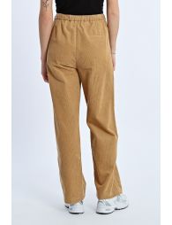 Corduroy trousers, elasticated waist