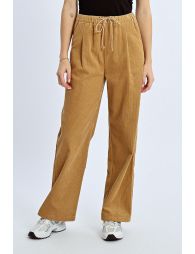 Corduroy trousers, elasticated waist