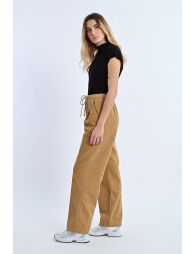 Corduroy trousers, elasticated waist