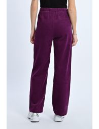 Corduroy trousers, elasticated waist