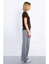 Crotch T-shirt, short sleeves