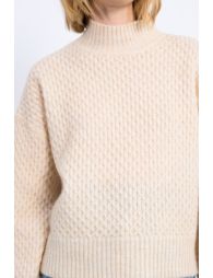 Knitted sweater, turtleneck