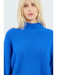 Jerseyde manga larga cuello alto