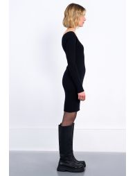 Robe pull, côtelée