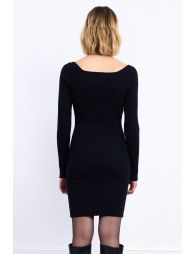 Robe pull, côtelée