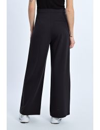 Pantalon large à plis