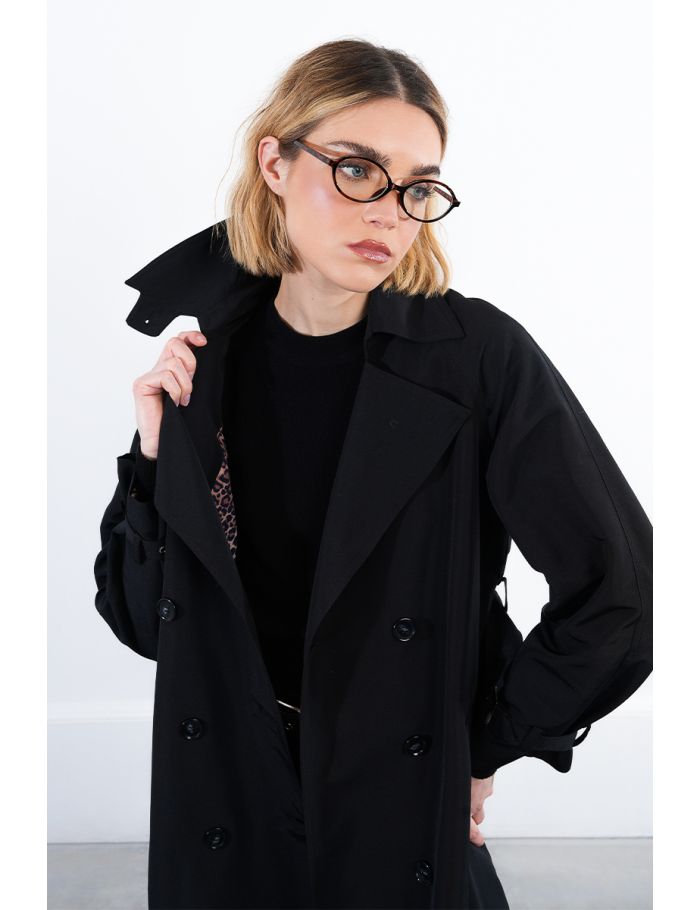 Trench-coat ceinturé