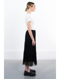 Tulle skirt with bow details