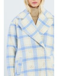 Thick, checked coat