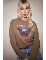 Sweat-shirt logo ROCK