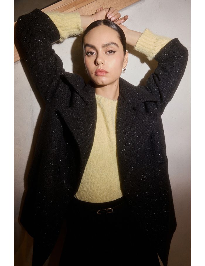 Short coat, heather grey