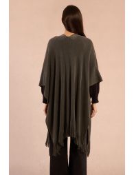 Poncho à strass