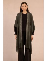 Rhinestone poncho
