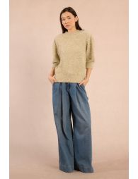 Jerseyde media manga en punto suave