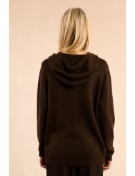 Sweatshirt à pompons