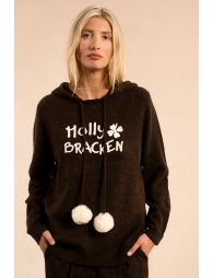 Sweatshirt à pompons