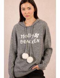 Sweatshirt à pompons