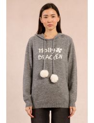 Sweatshirt à pompons
