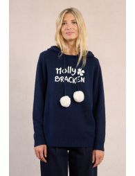 Sweatshirt à pompons