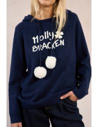 Sweatshirt à pompons