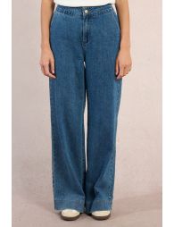Pantalónvaquero corte acampanado