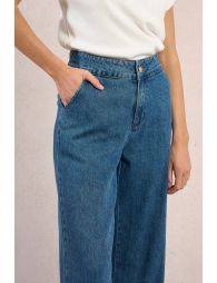 Wide denim
