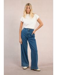 Pantalónvaquero corte acampanado