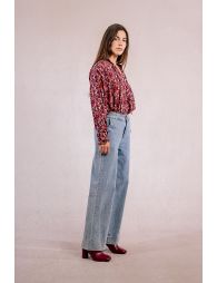Pantalónvaquero corte acampanado