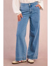 Pantalónvaquero corte acampanado
